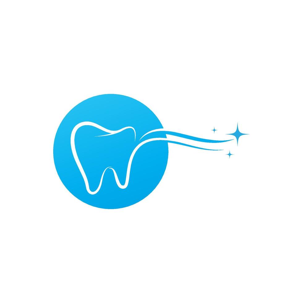 vector de plantilla de logotipo dental