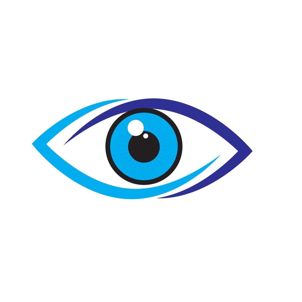 Eye Care vector logo design