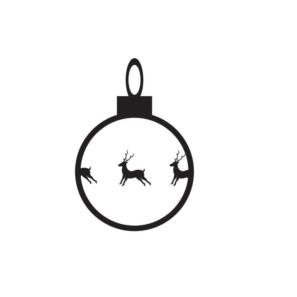 Christmas vector icons illustrations design template Vector 13060733