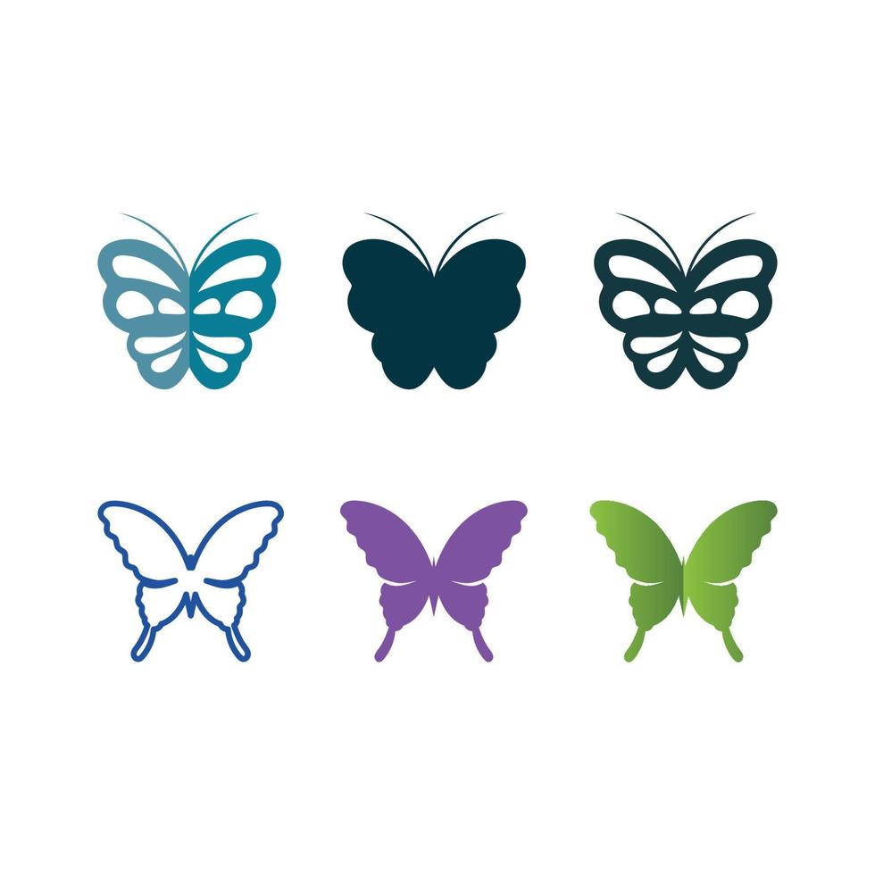 Beauty Butterfly icon design vector