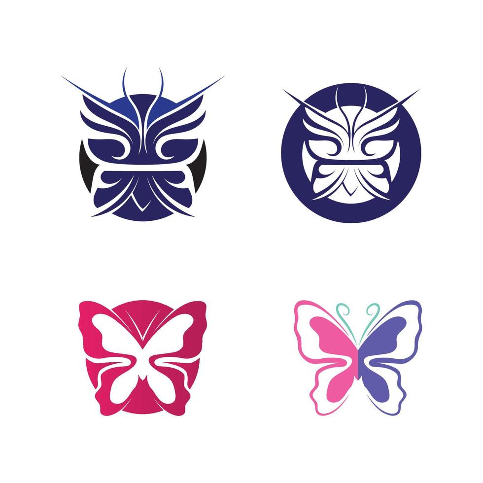 Beauty Butterfly icon design vector