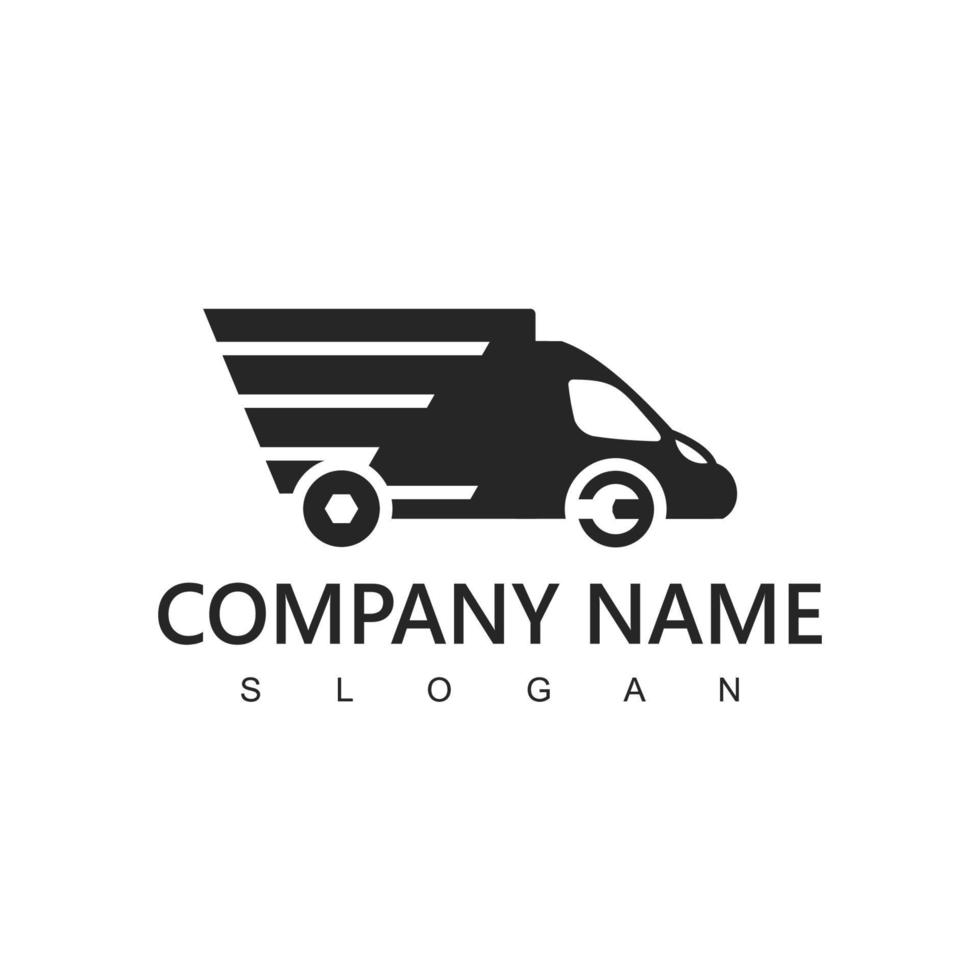 Car Service Center Logo Design Template vector