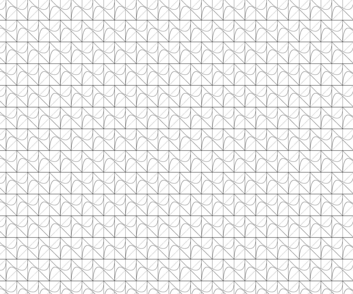 Seamless Black and White Vector. Free Vector