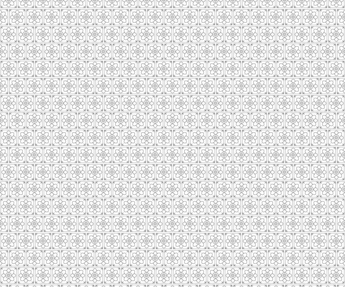 Seamless Black and White Vector. Free Vector