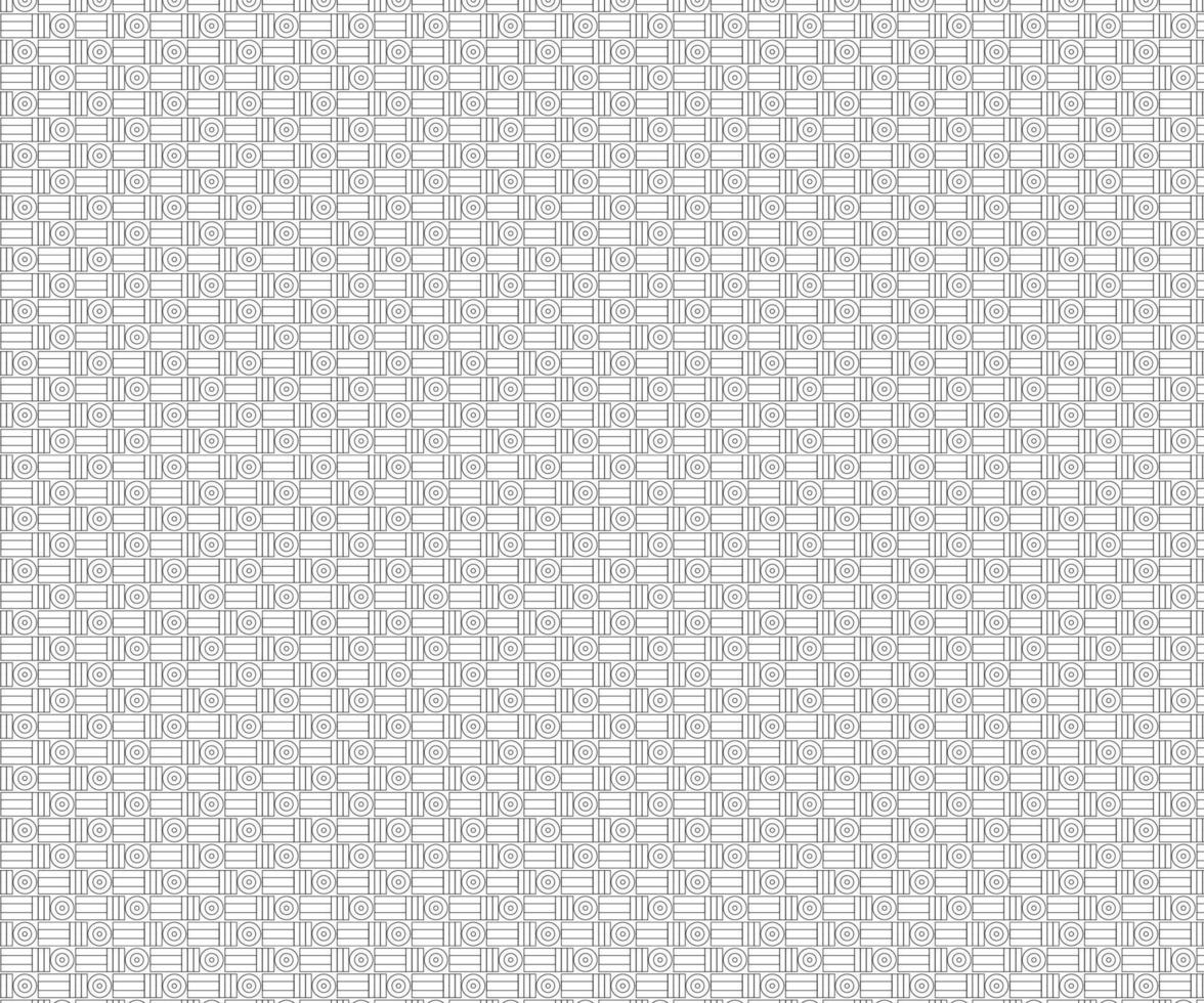 Seamless Black and White Vector. Free Vector