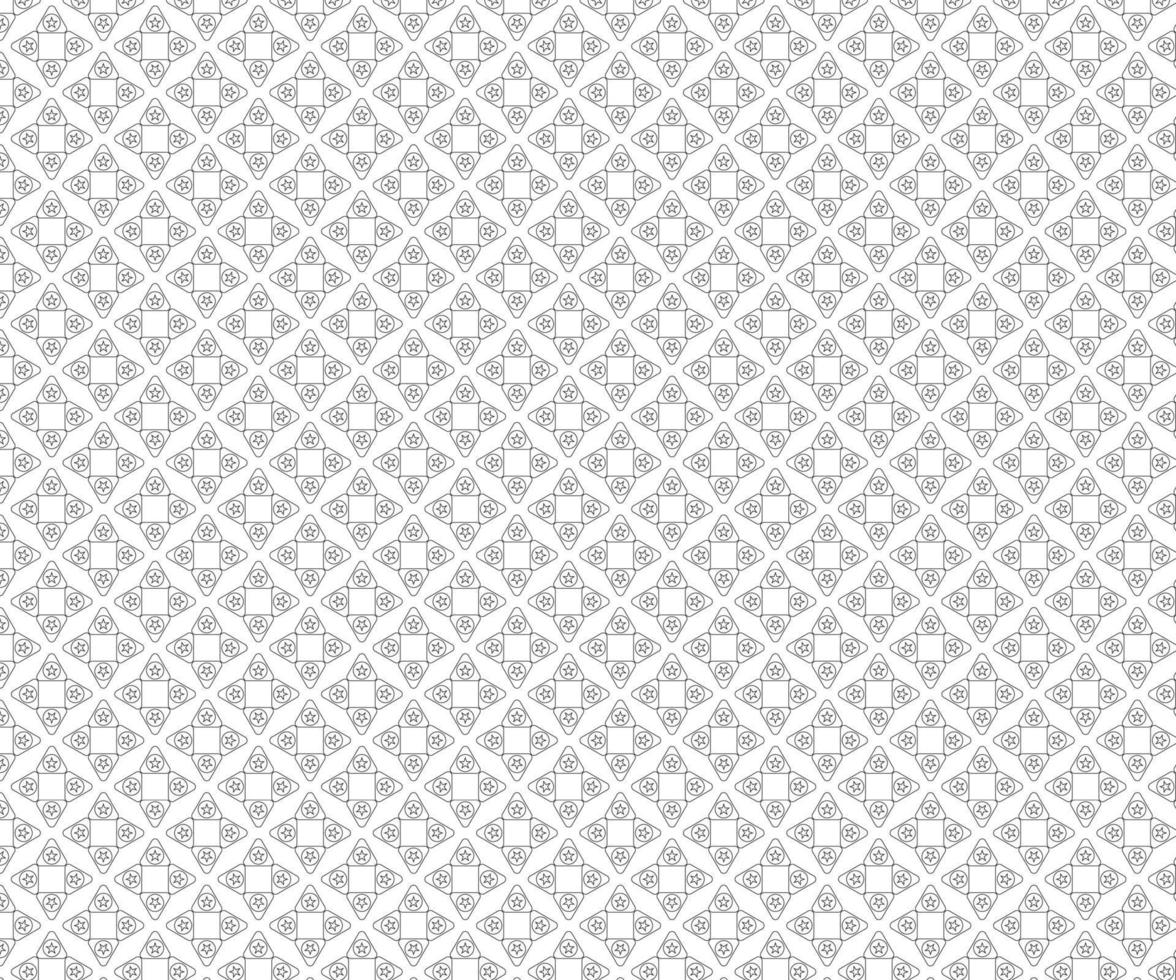 Seamless Black and White Vector. Free Vector