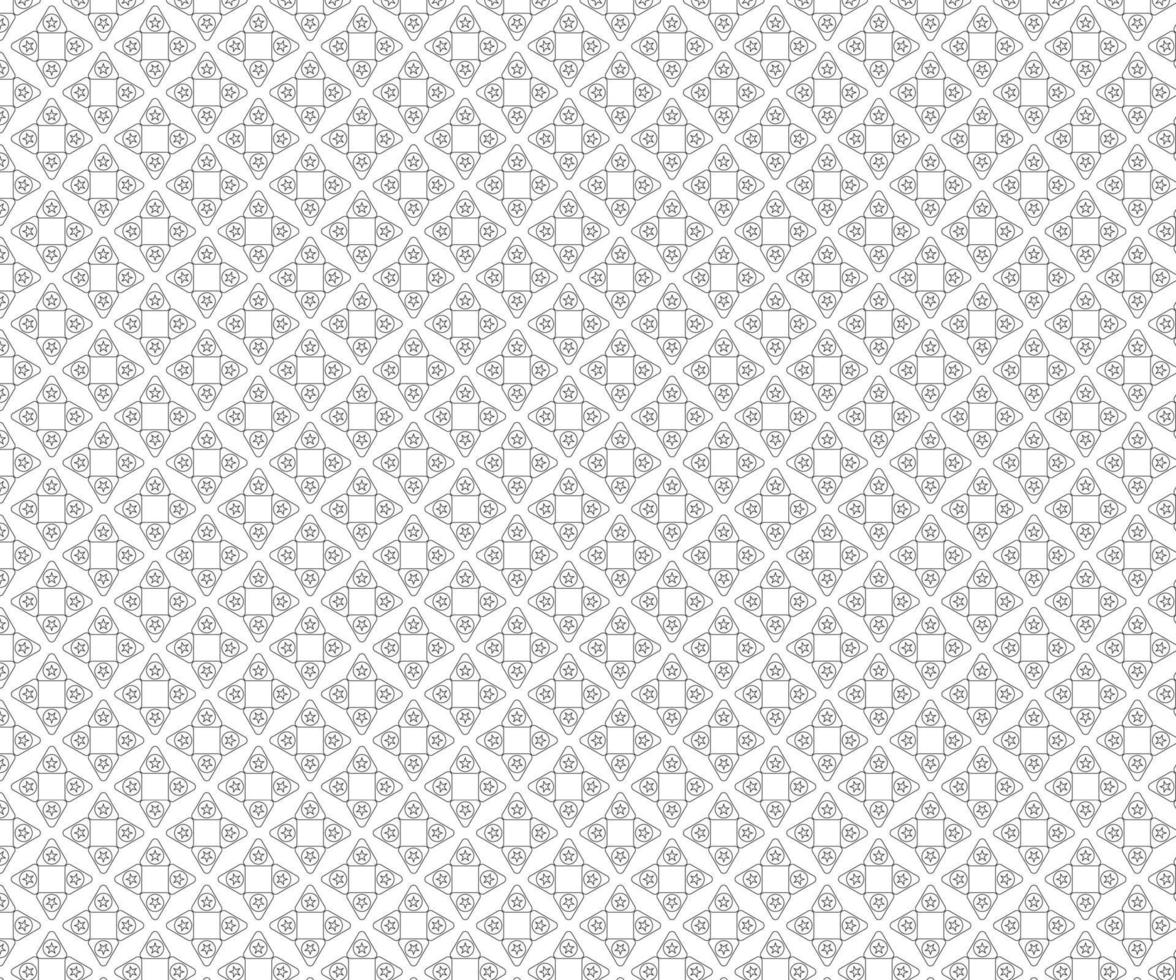 Seamless Black and White Vector. Free Vector