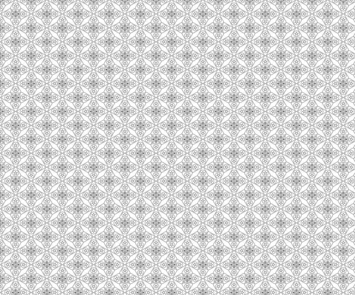 Seamless Black and White Vector. Free Vector