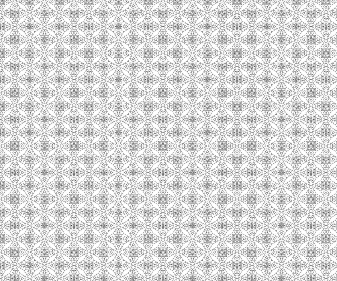 Seamless Black and White Vector. Free Vector