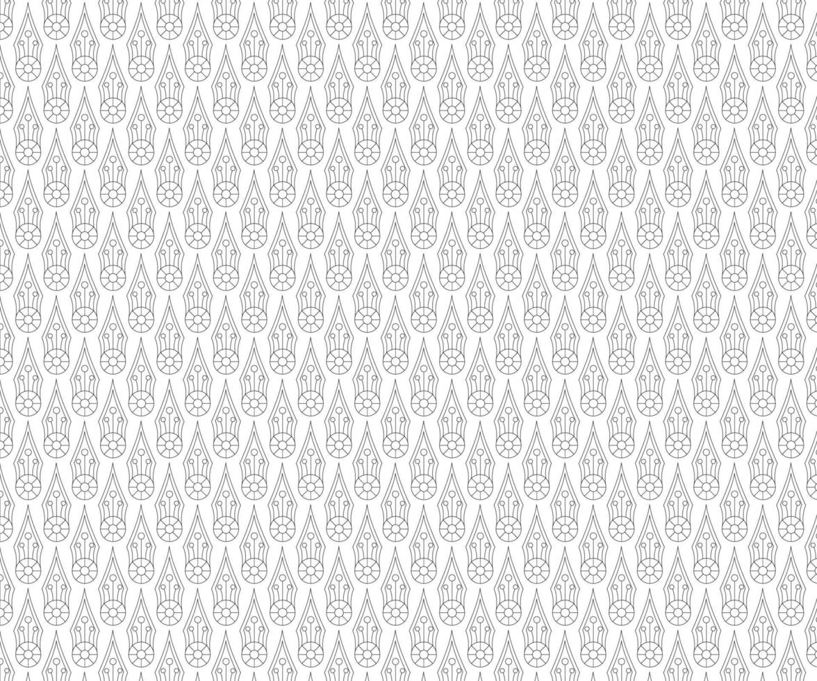 Seamless Black and White Vector. Free Vector