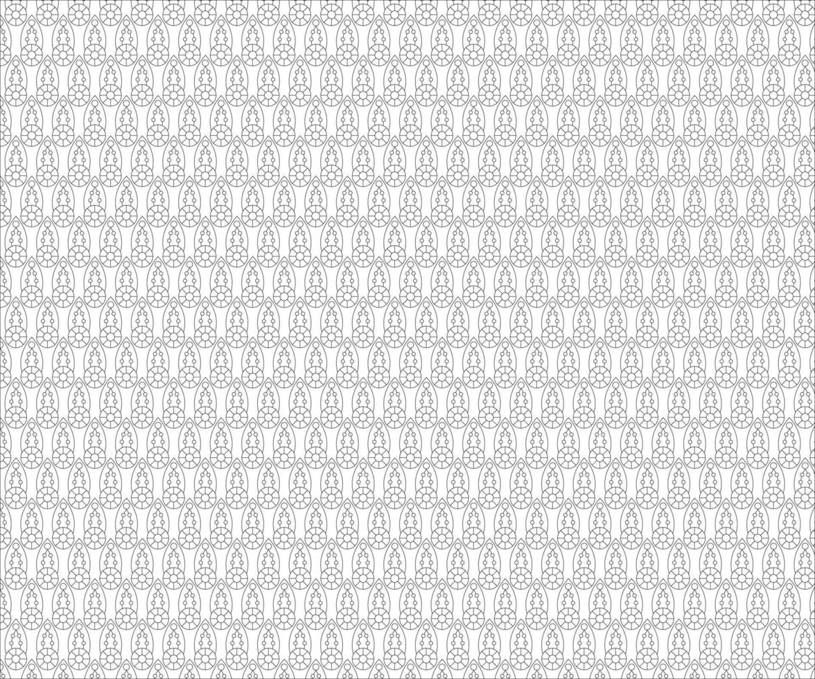 Seamless Black and White Vector. Free Vector