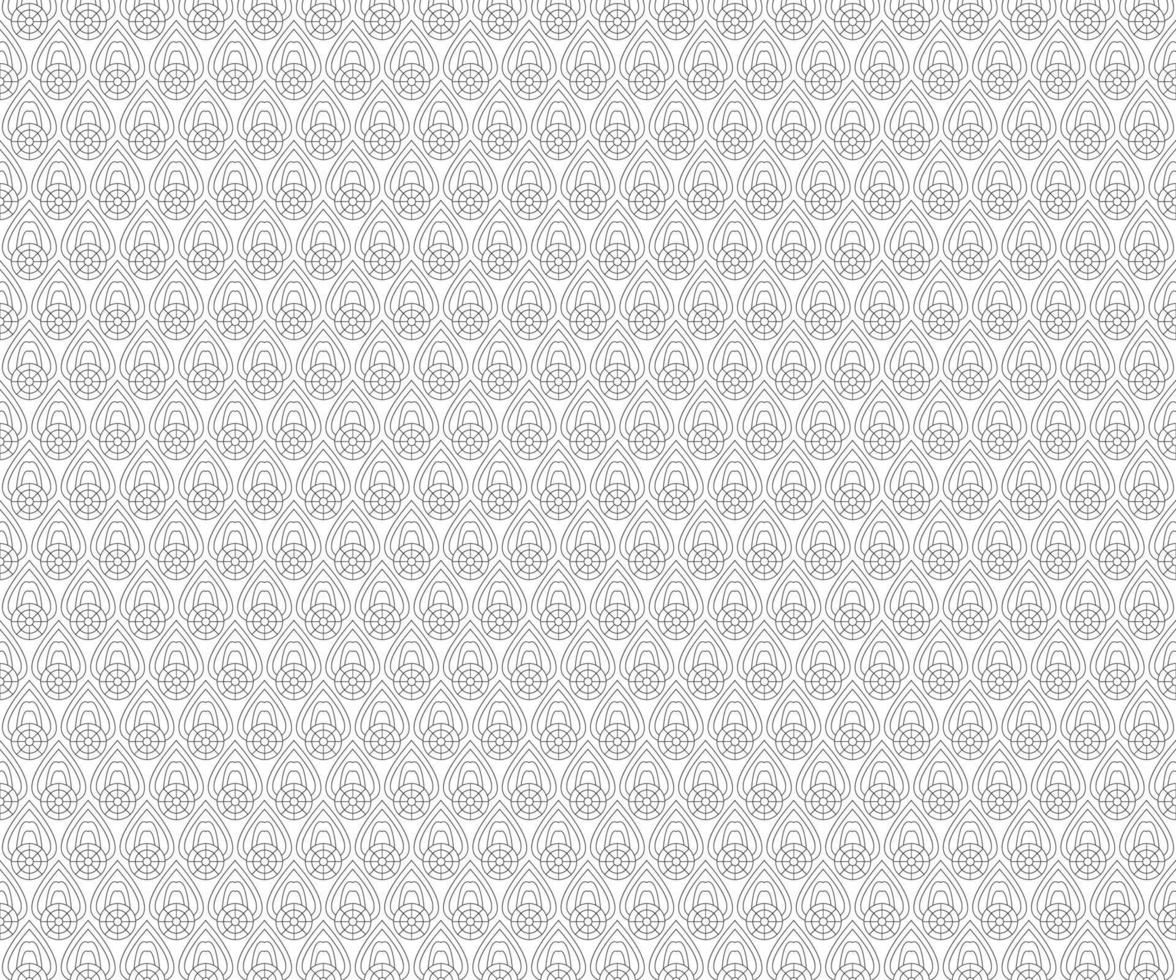 Seamless Black and White Vector. Free Vector