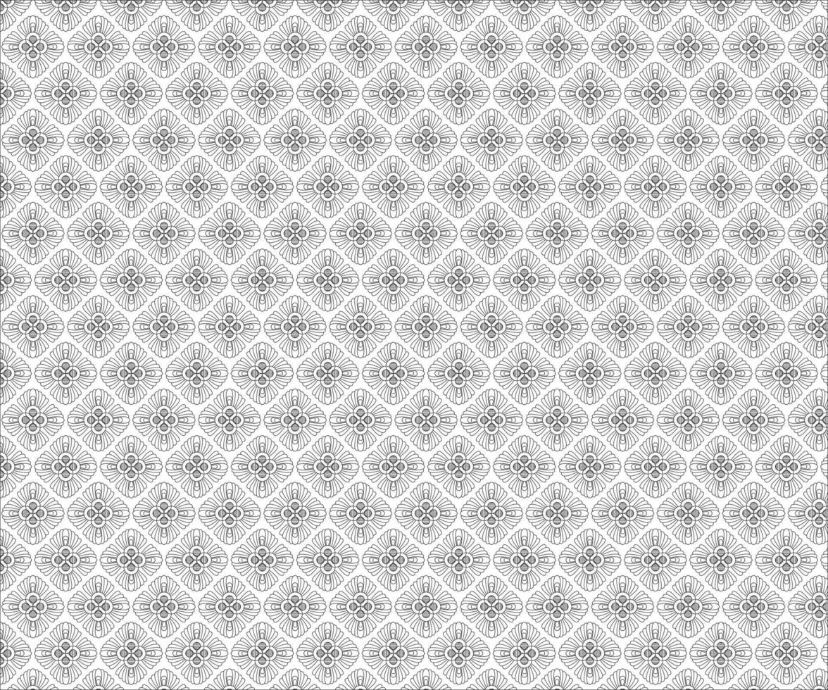 Seamless Black and White Vector. Free Vector