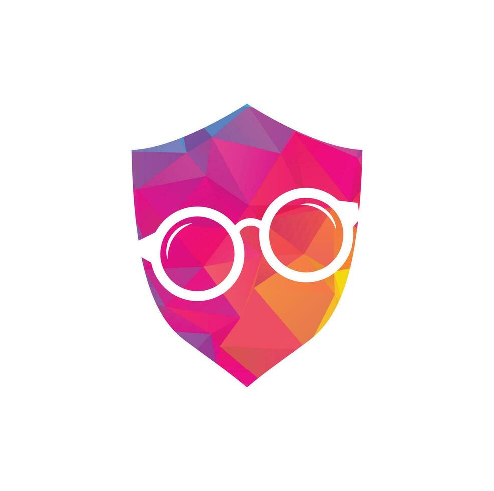 Glasses Logo Design. spectacles icon design template vector. vector
