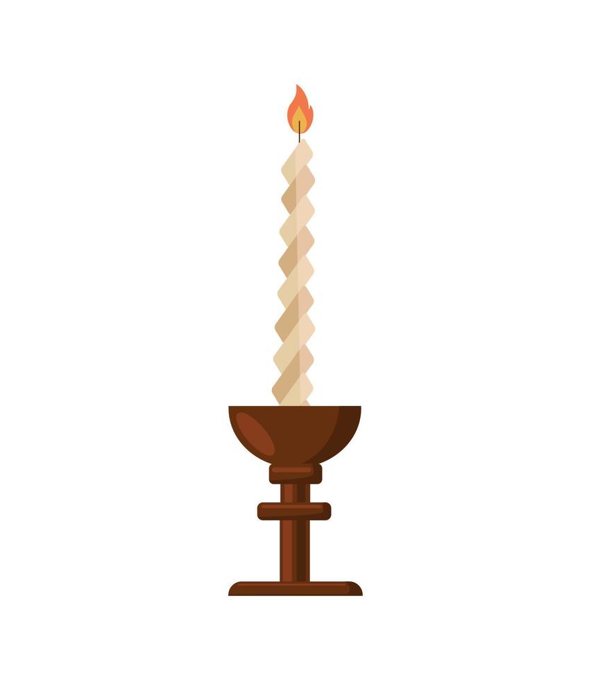 Vector illustrator of Candlestick