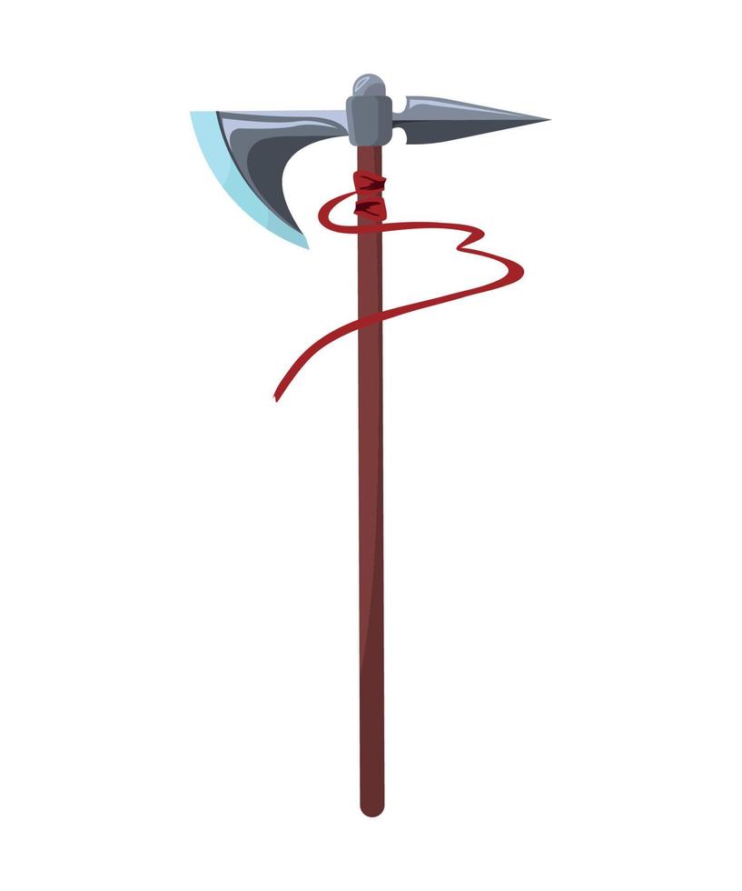 Vector illustrator of  Magic axe