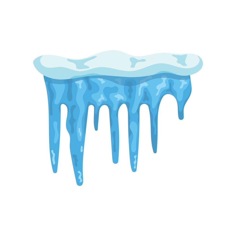 Vector illustrator of Icicle