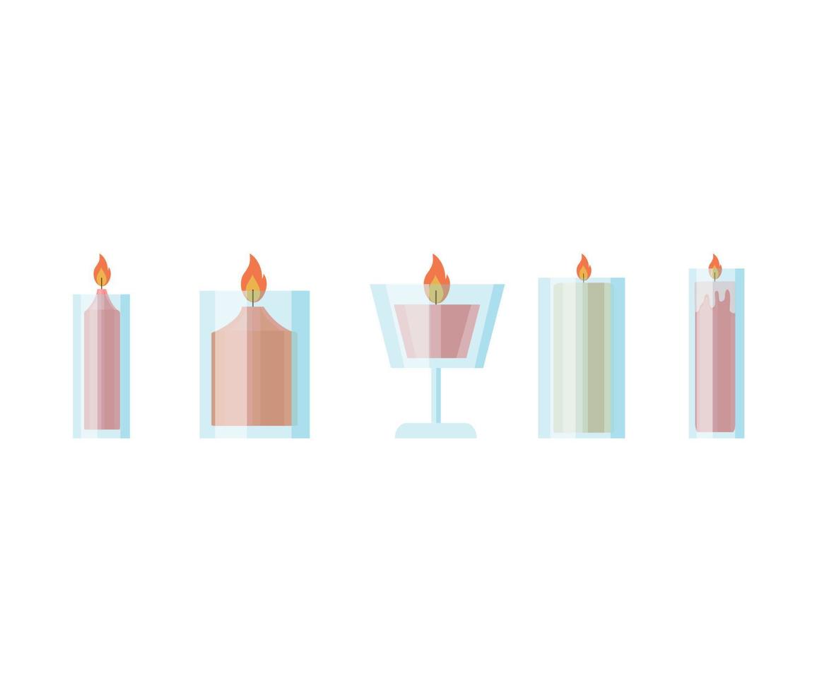 Vector Collection Candles