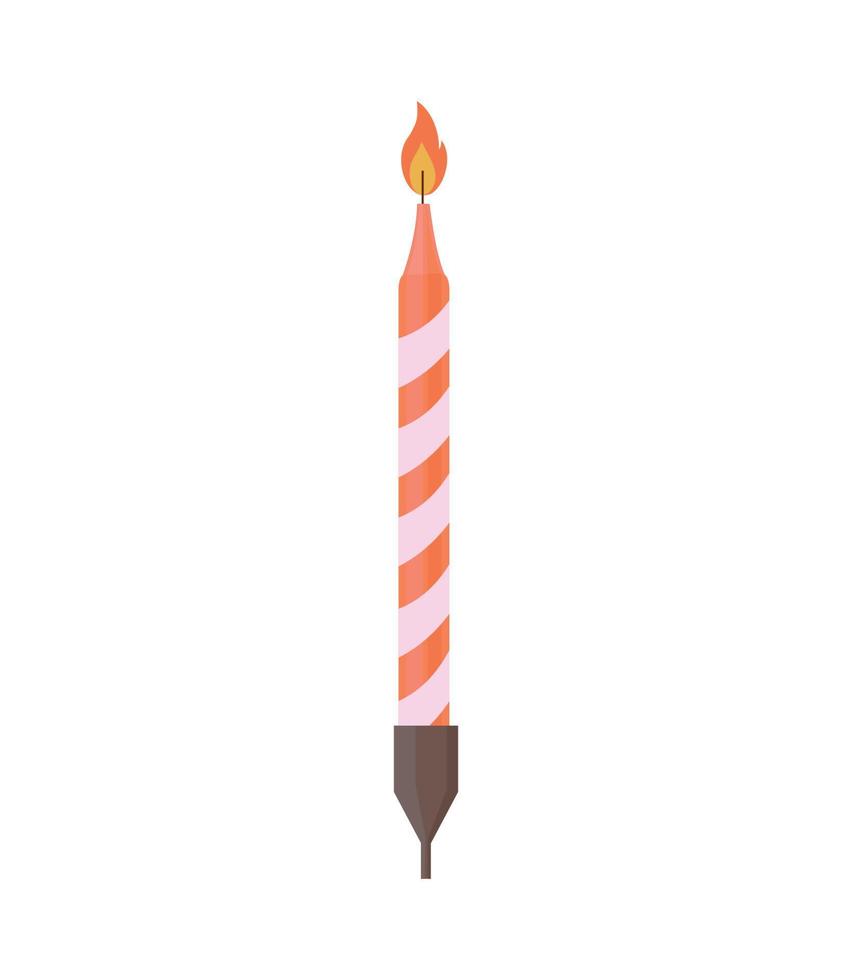 Vector illustrator of Candle