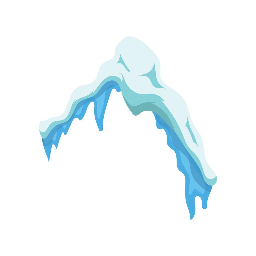 Vector illustrator of Icicle