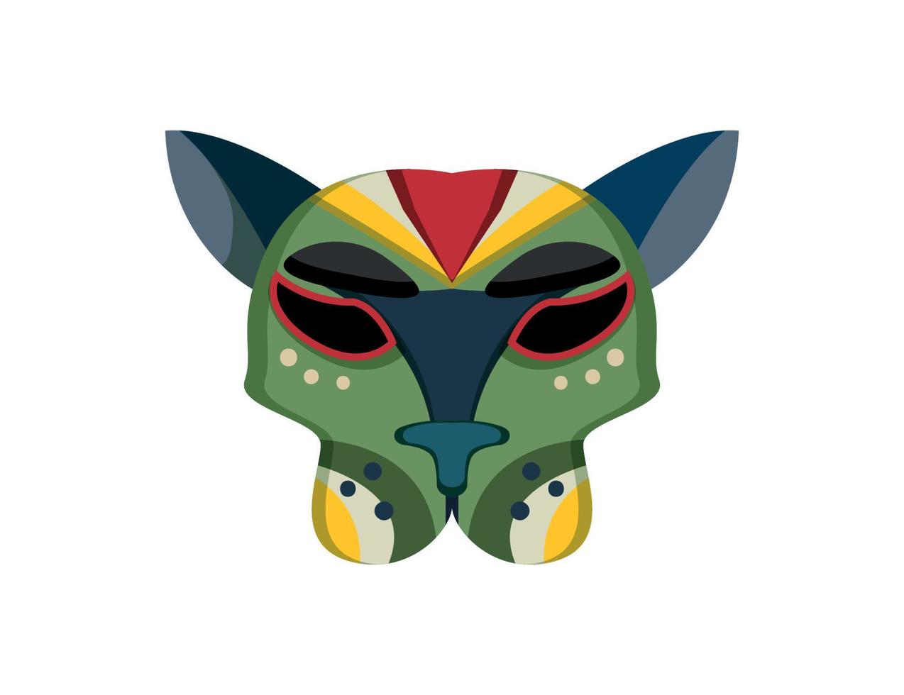 Vector illustrator of Carnival Mask