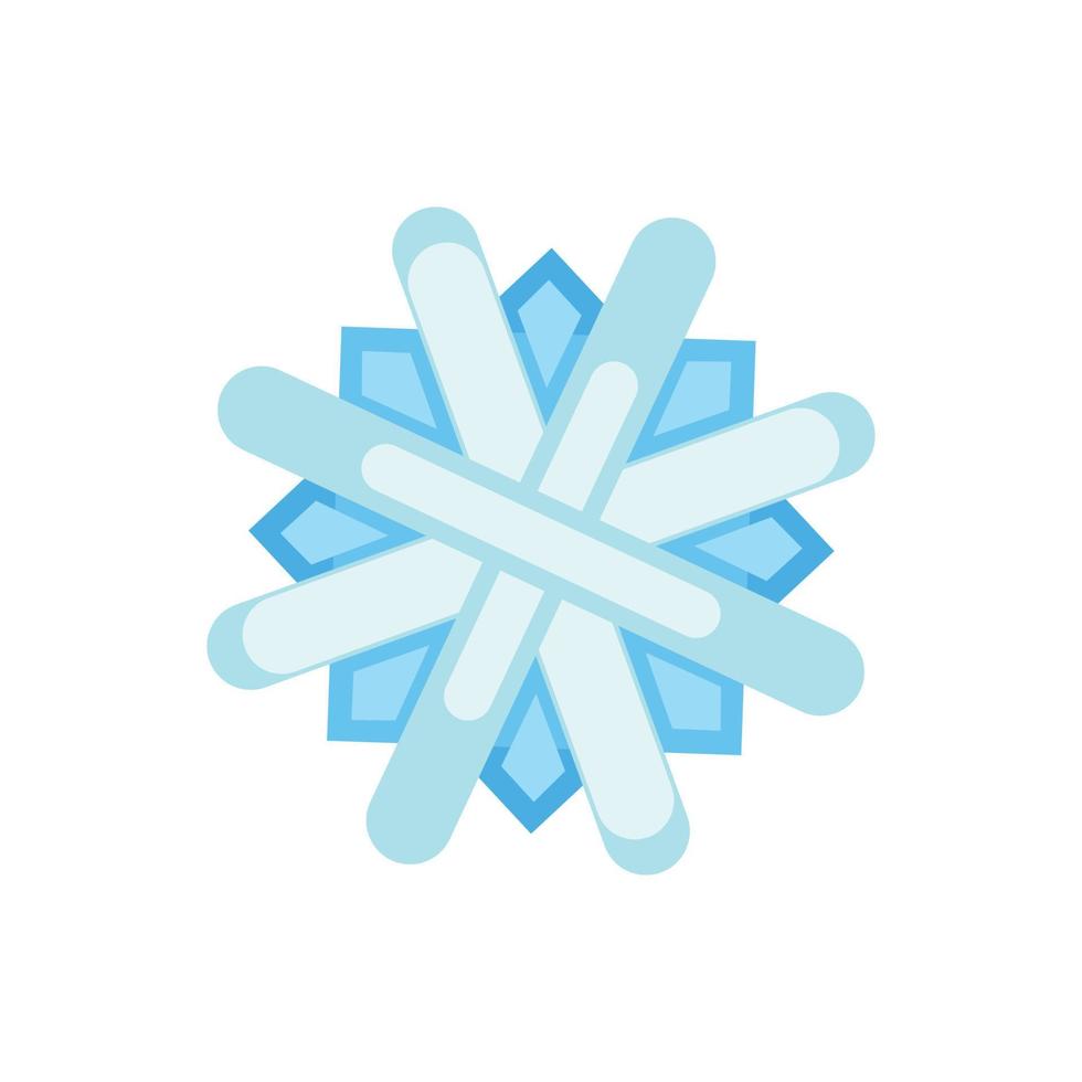 Vector illustrator of Snowflake