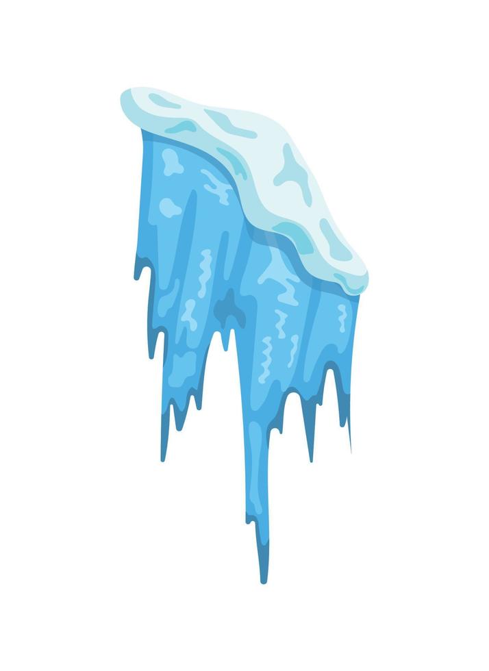 Vector illustrator of Icicle