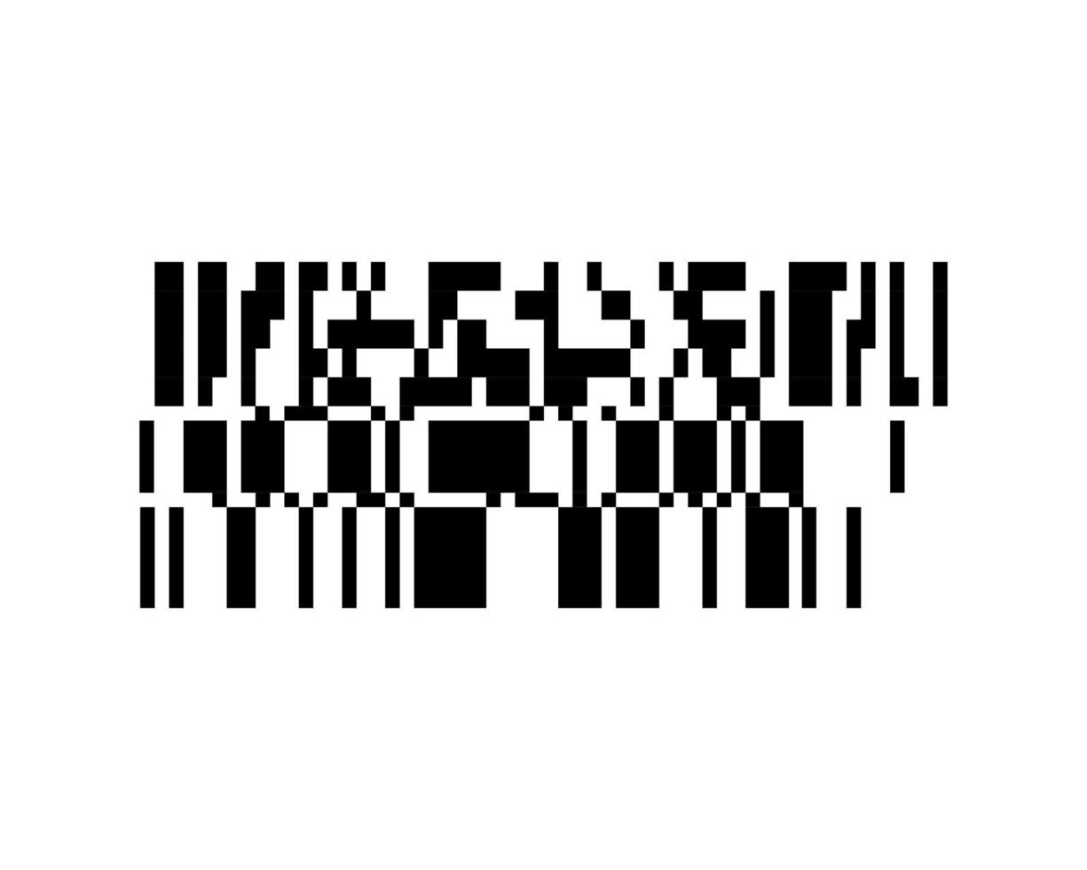 Vector illustrator of  Barcode