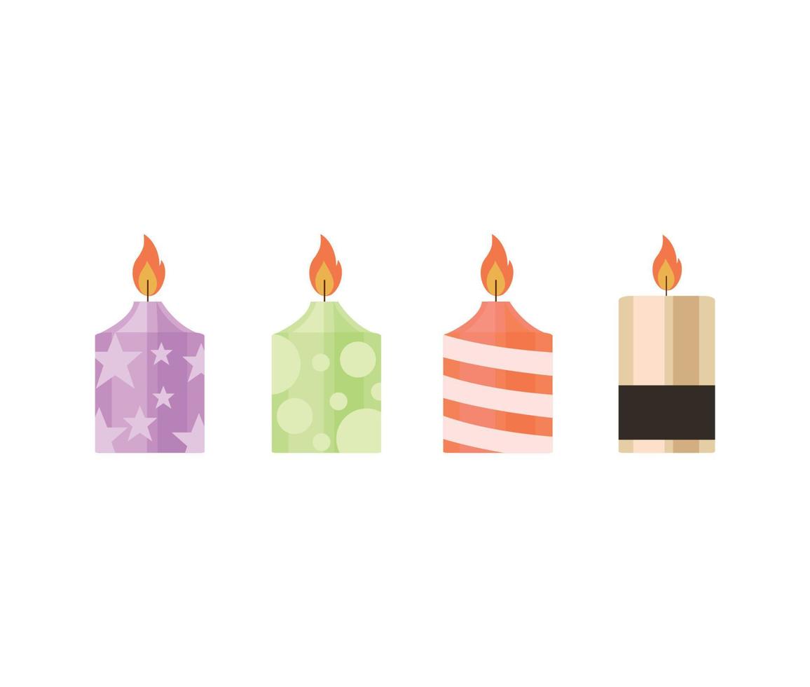 Vector Collection Candles