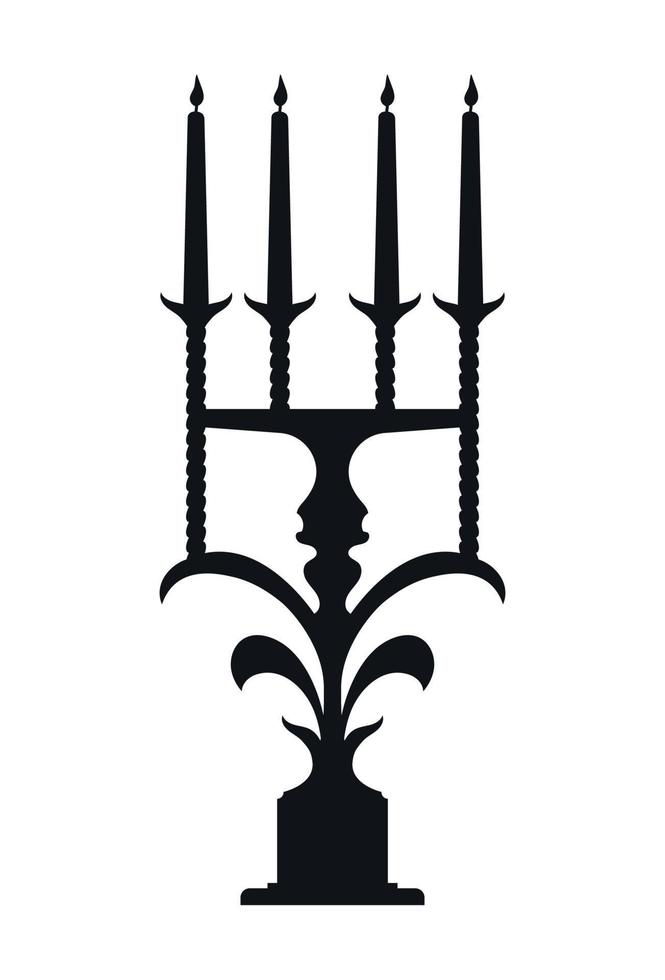 Candle and Candlestick vector