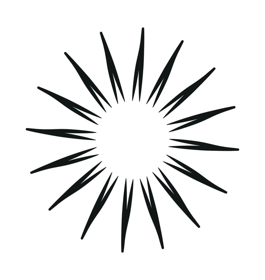 ilustrador vectorial del icono de estrella vector