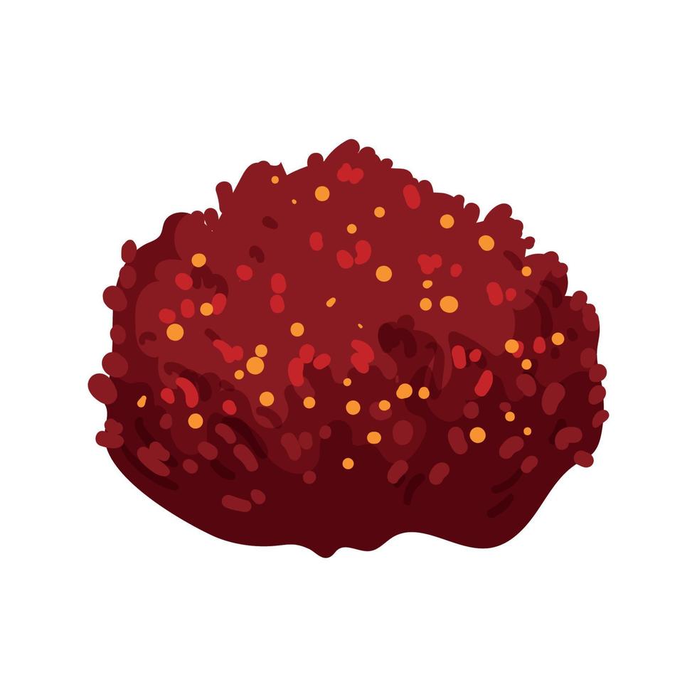 Vector illustrator of  Detailed Bushes