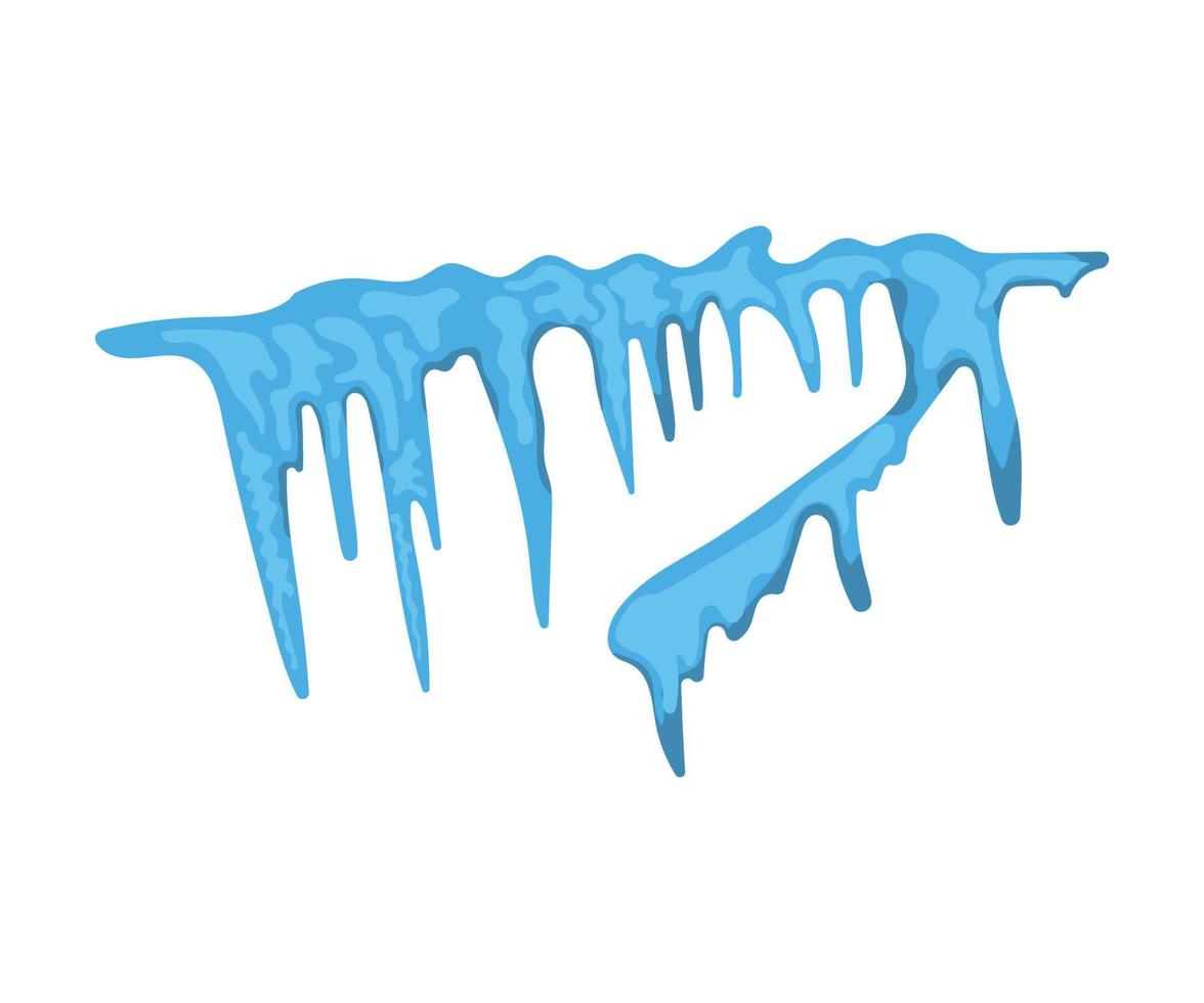 Vector illustrator of  Icicle