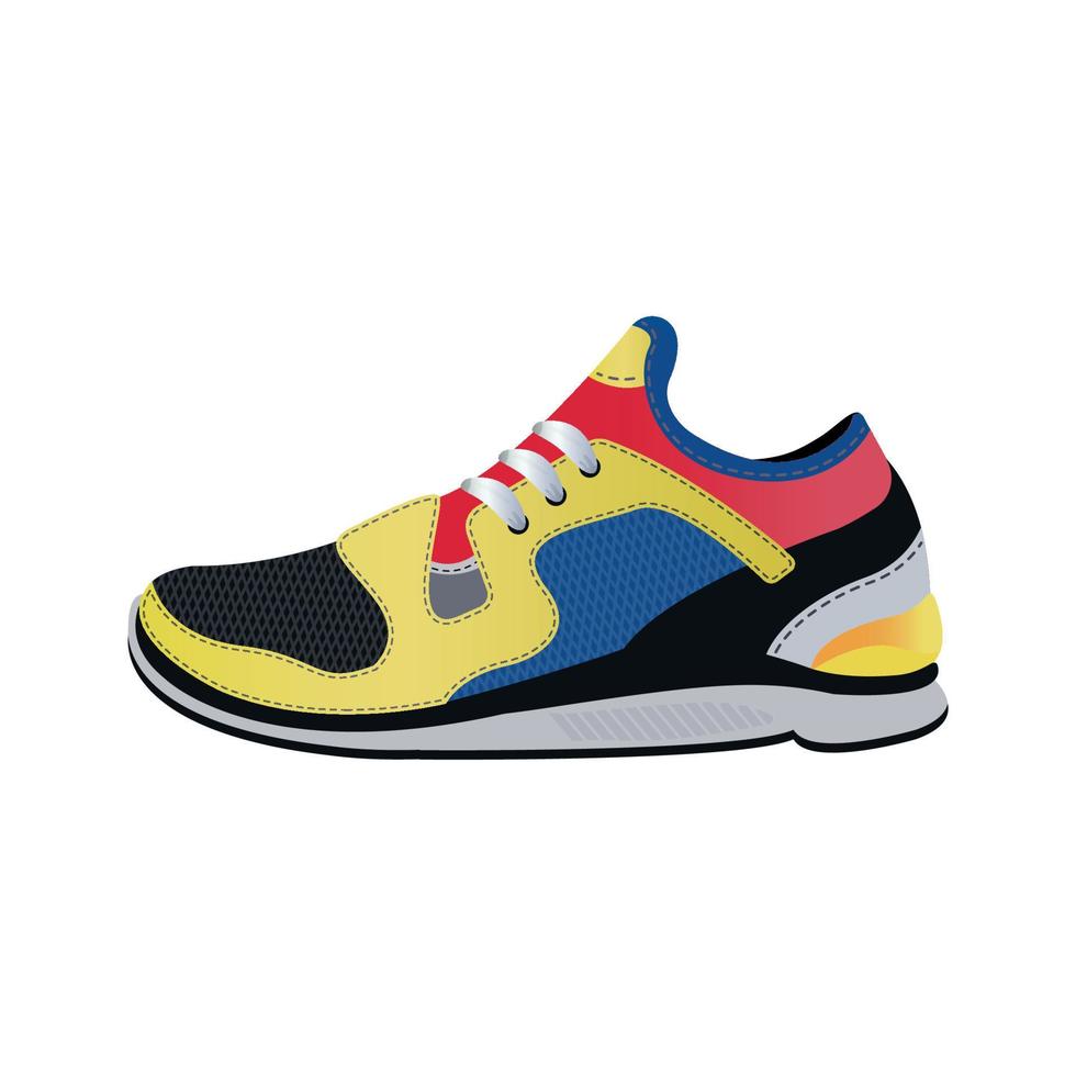 Vector illustrator of  Sneakers