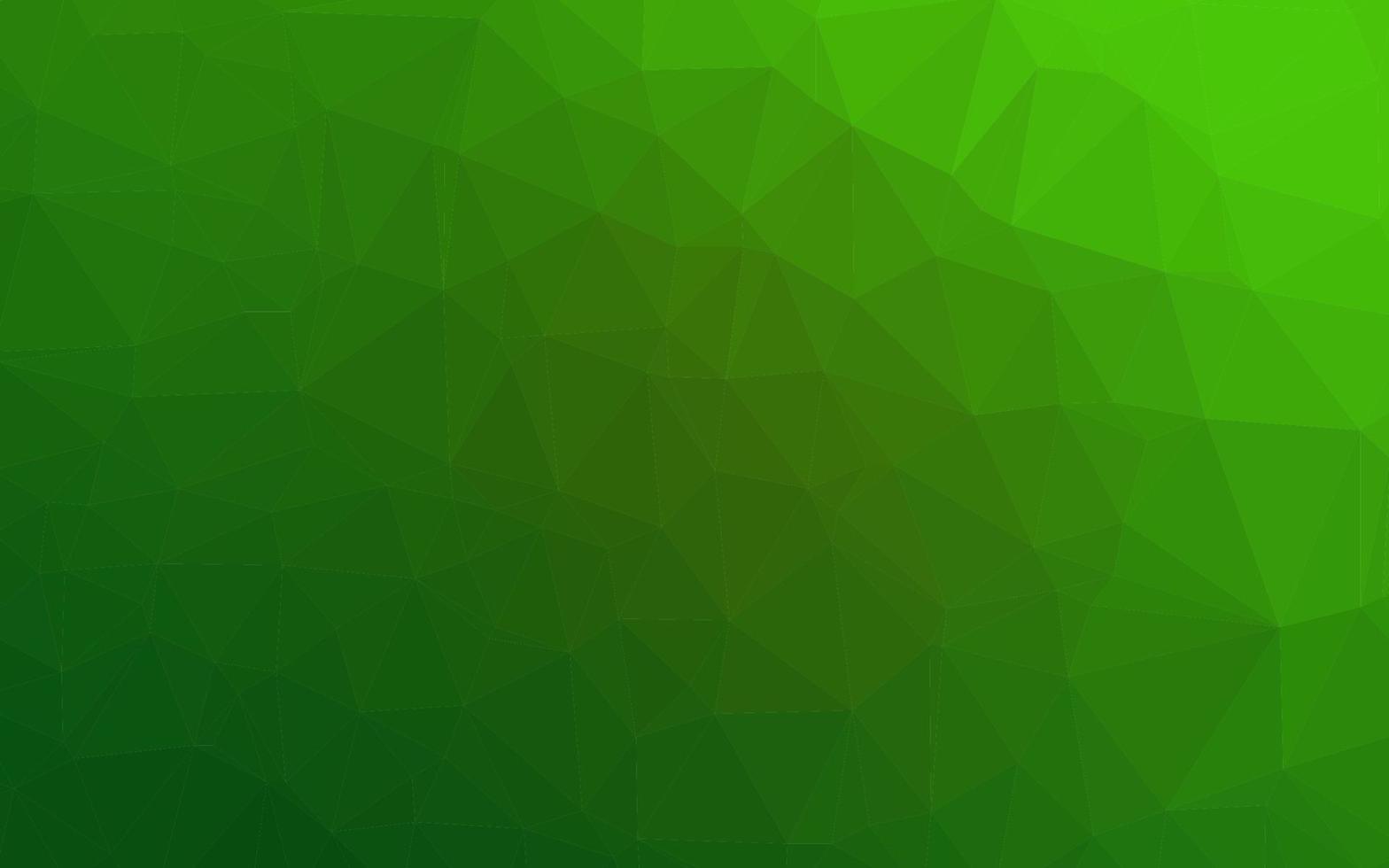 Light Green vector blurry triangle pattern.