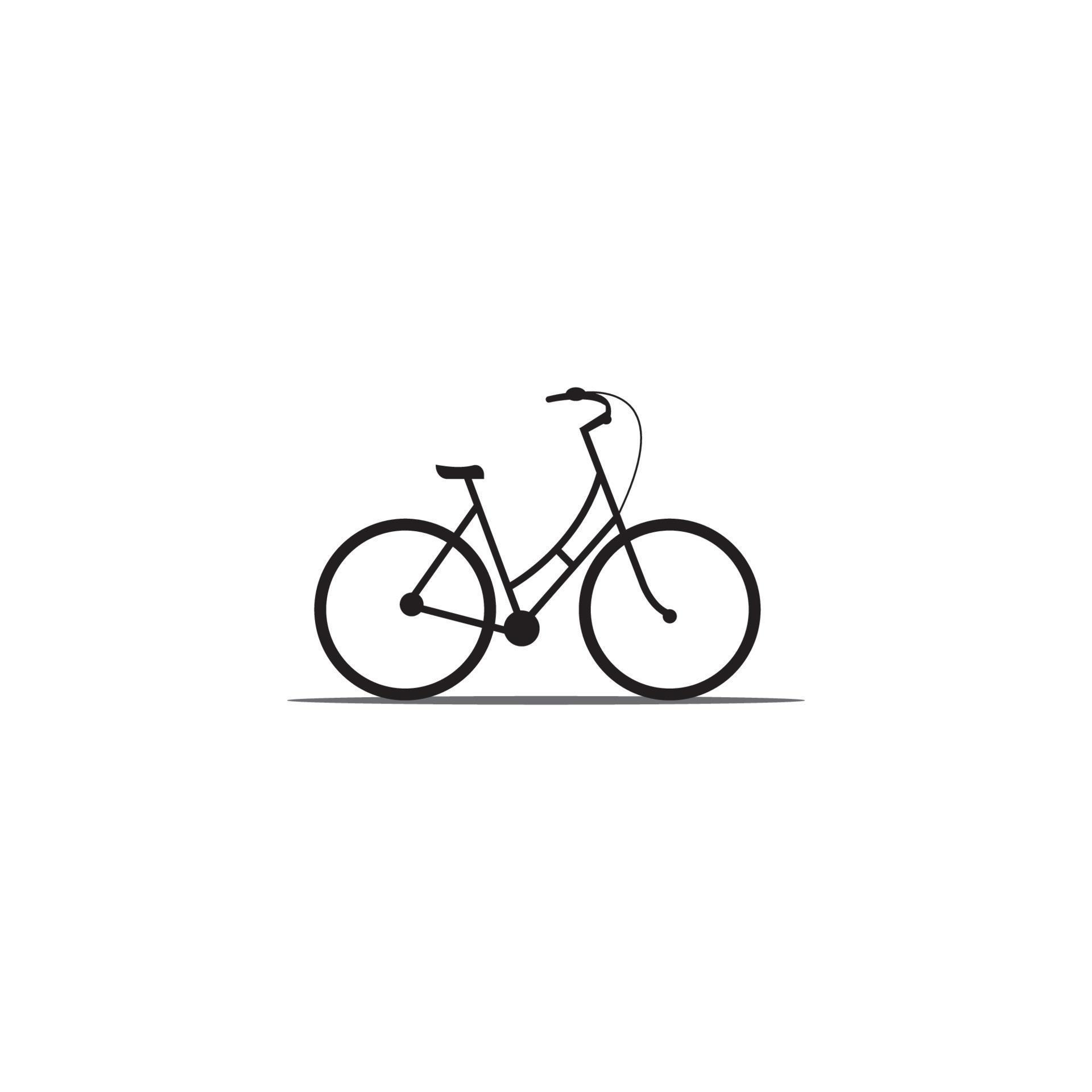 Bike icon logo, vector design 13067801 Vector Art at Vecteezy