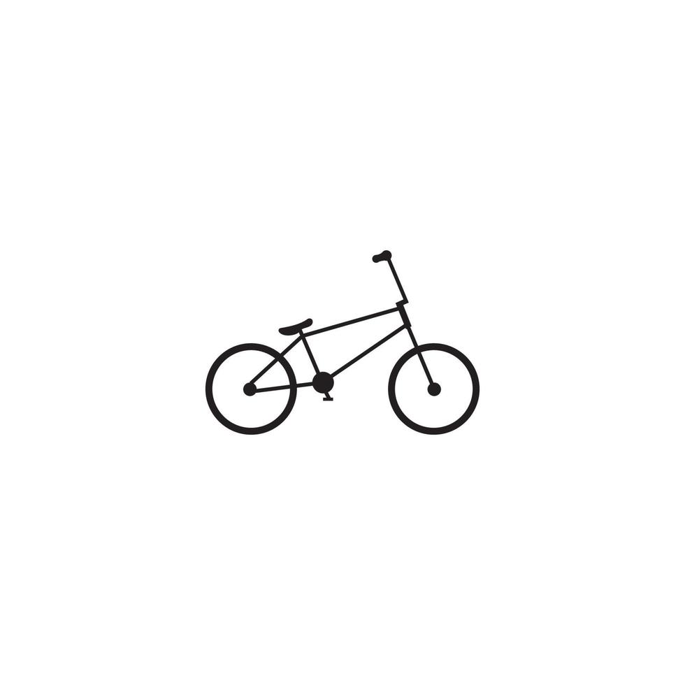 logotipo de icono de bicicleta, diseño vectorial vector