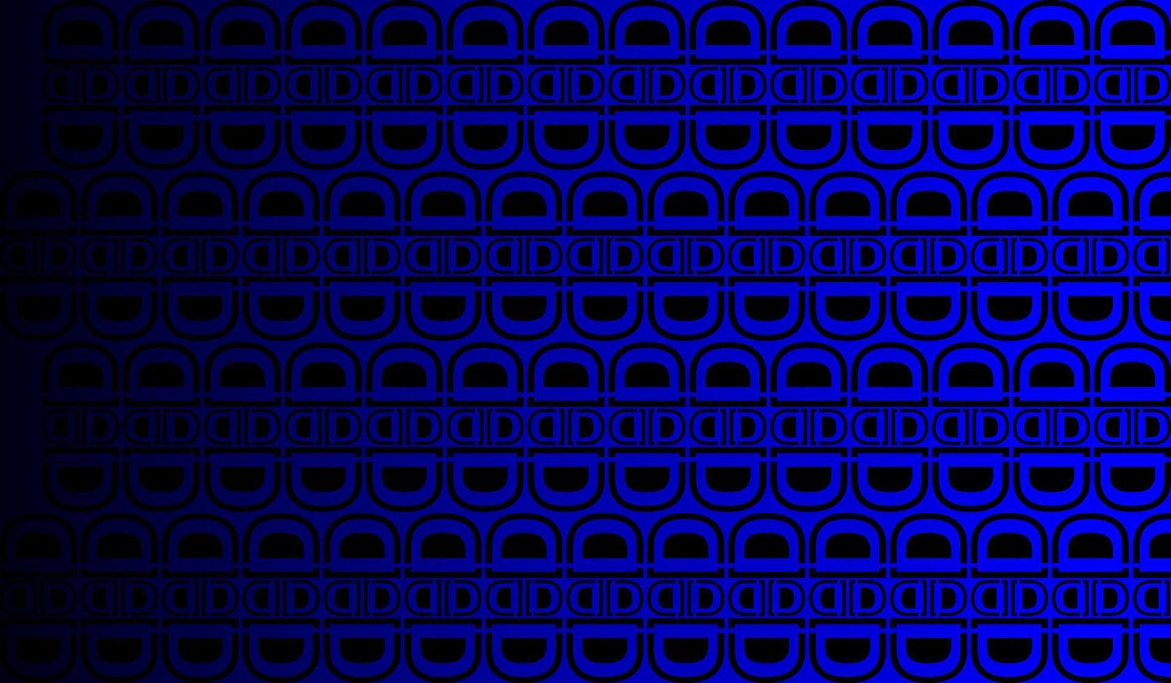 dark blue background. Illustration with letter initials d lined up and neatly arranged. Textures to complement your business or design needs vector