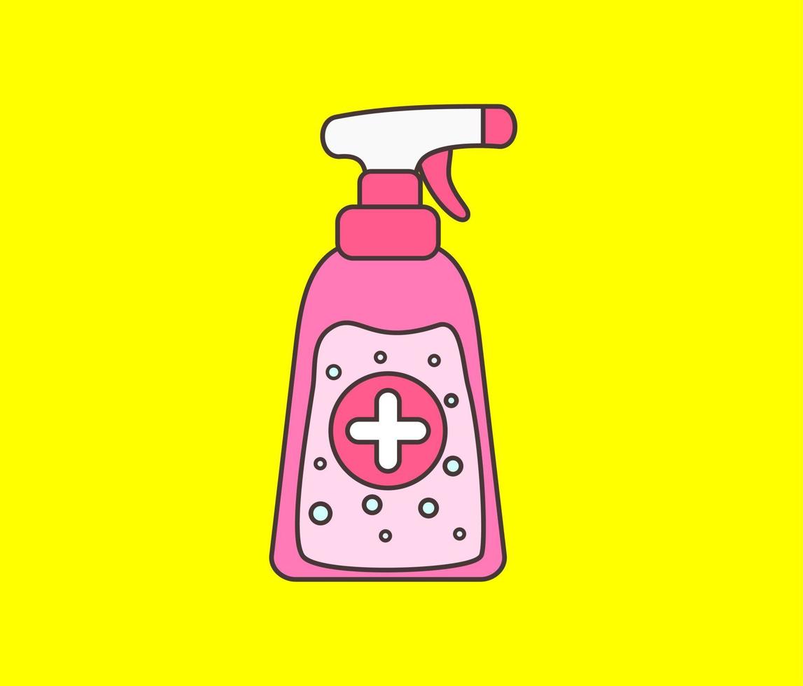 disinfectant spray hygiene equipment vector