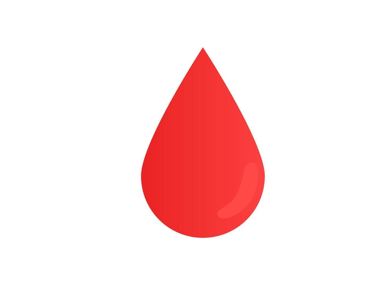 blood donor element object design vector