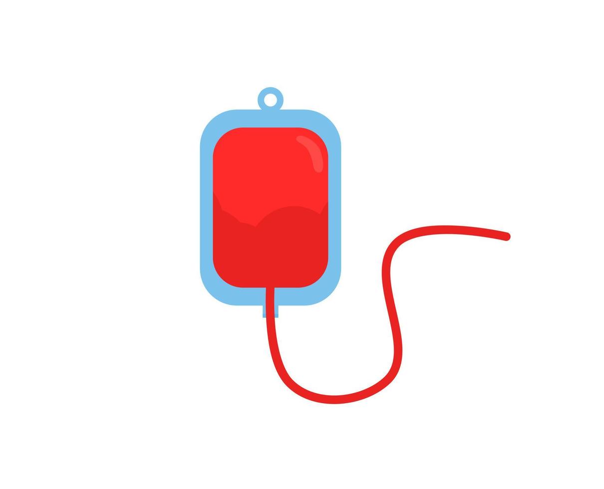 vector de diseño de objeto de elemento de donante de sangre