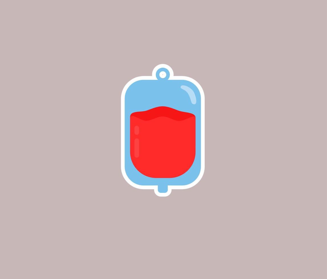 blood donor donation object design clipart vector