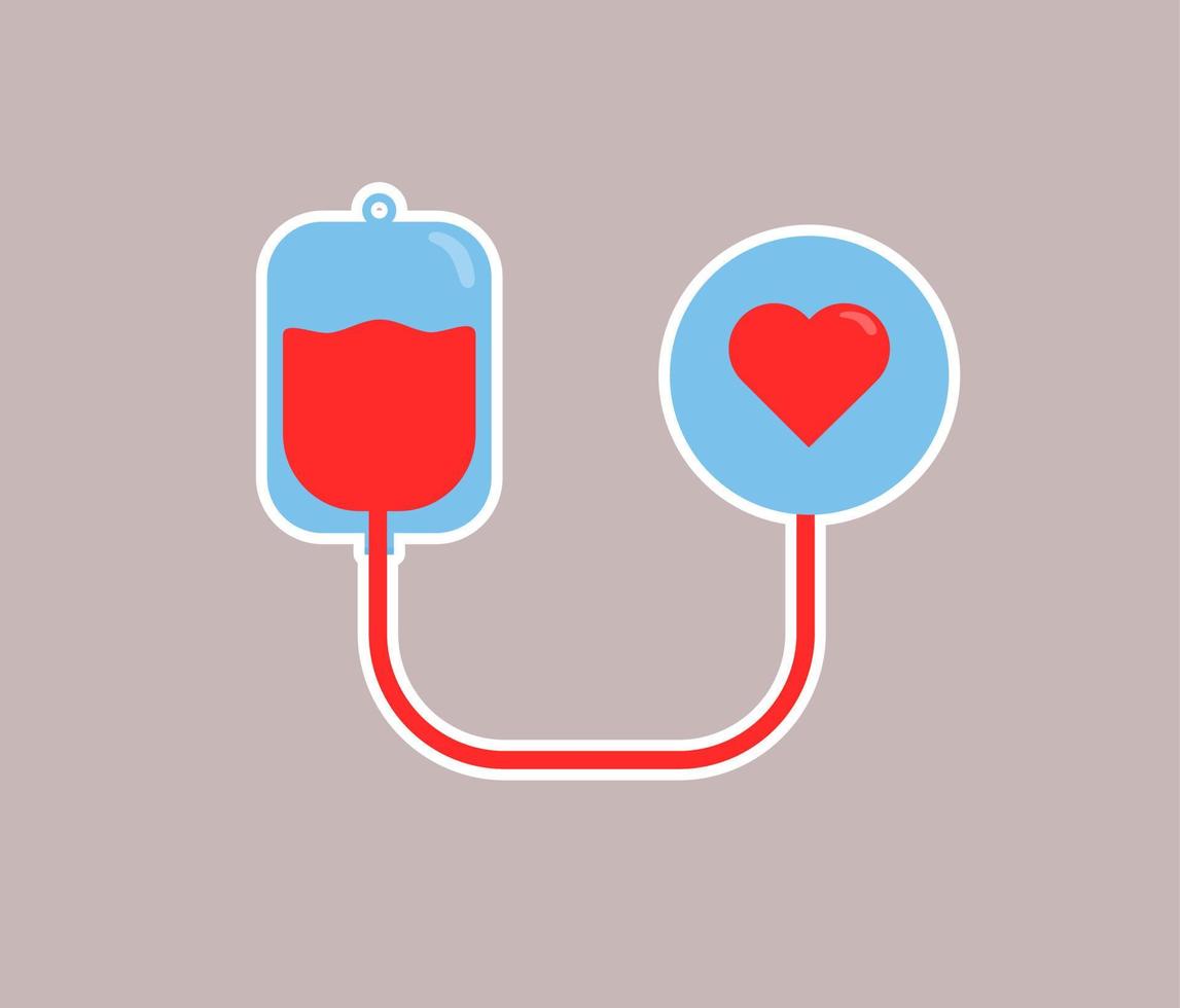 blood donor donation object design clipart vector