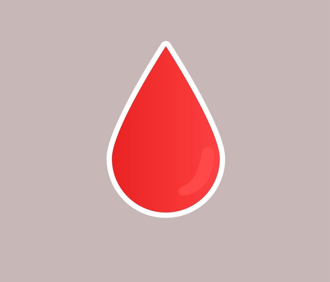 blood donor object design clipart vector