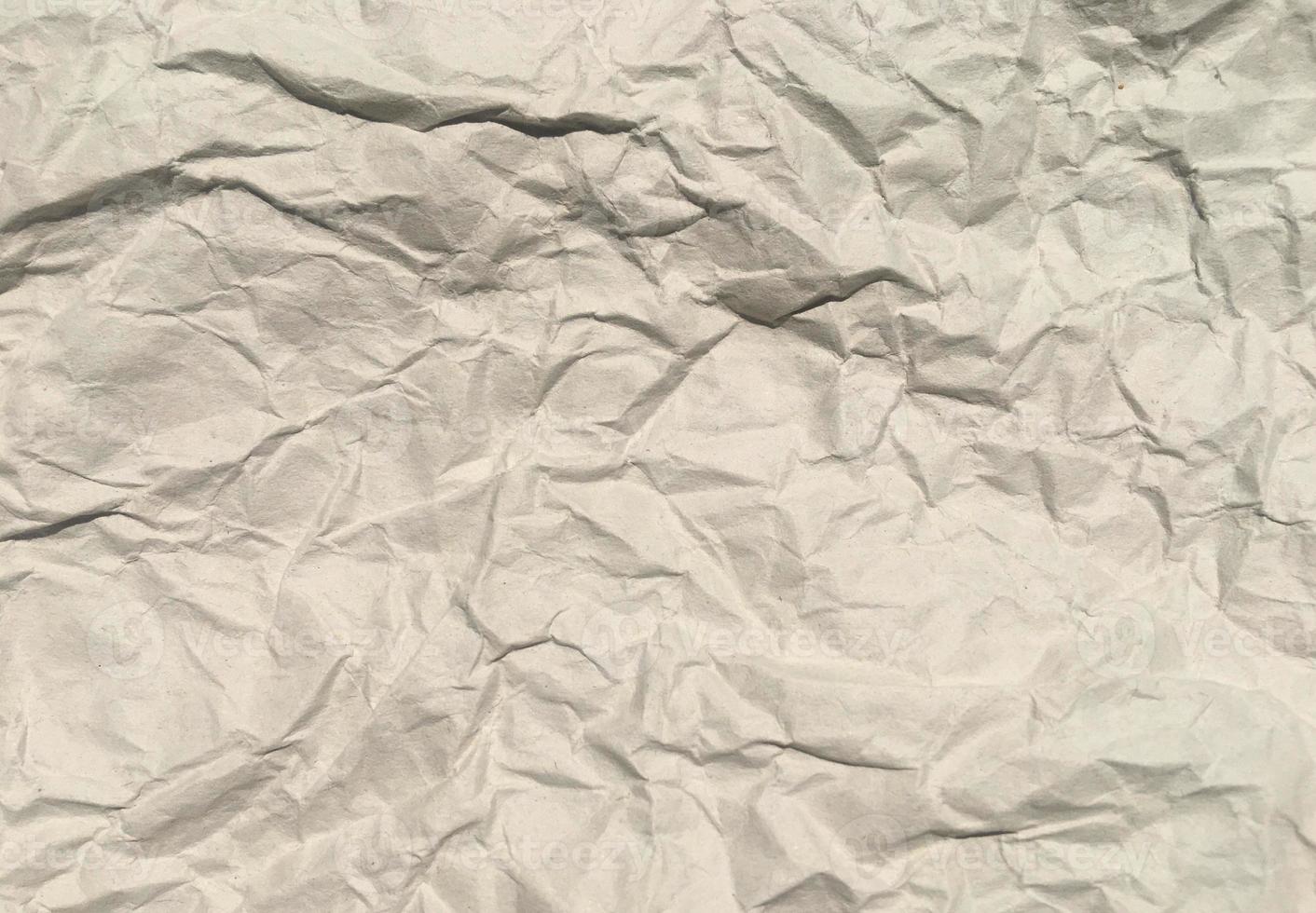 White wrinkled paper texture background for Design or work with copy space photo