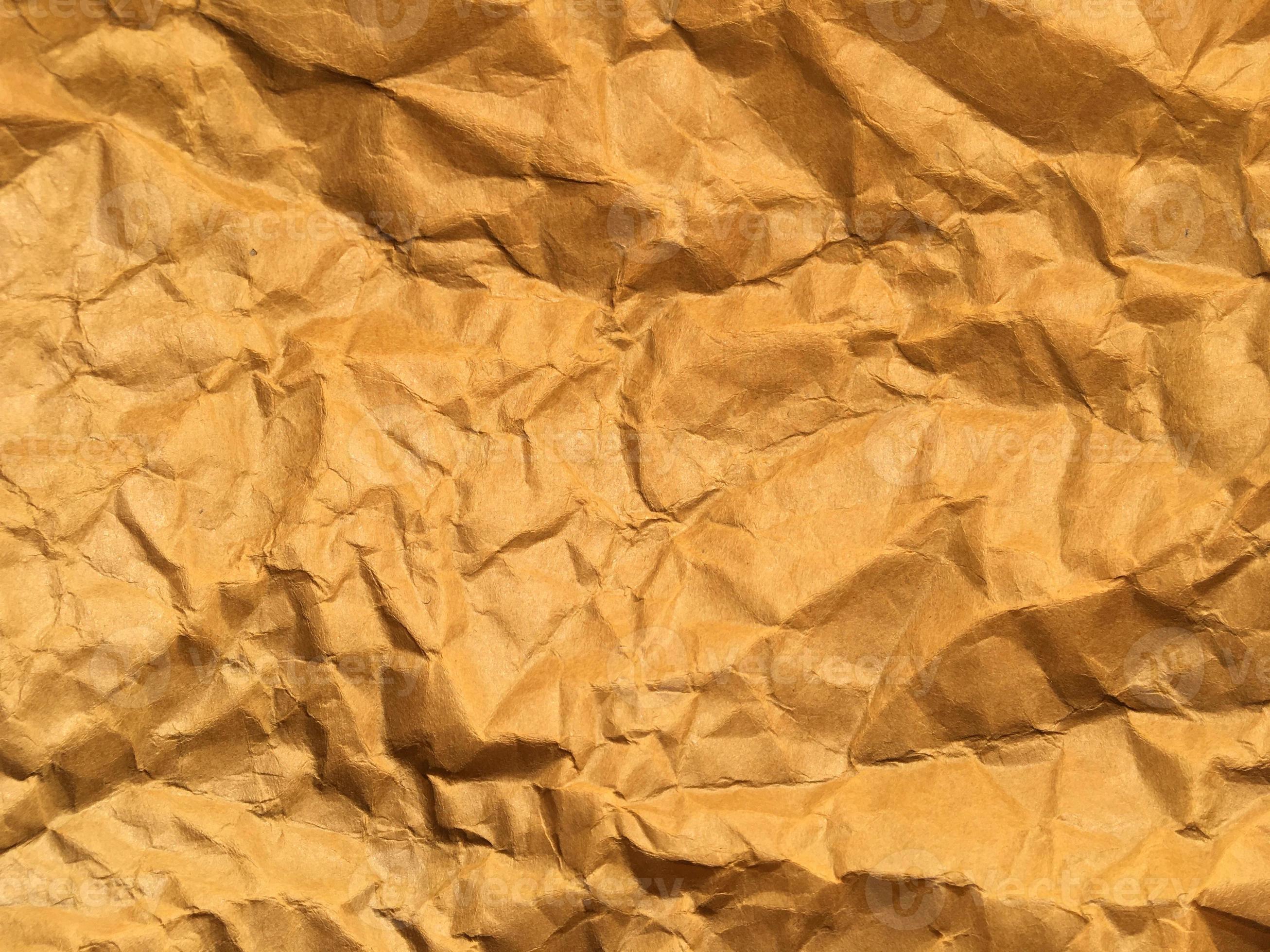 Old brown crumpled paper background with copy space for Design. Closeup  view 13072707 Stock Photo at Vecteezy