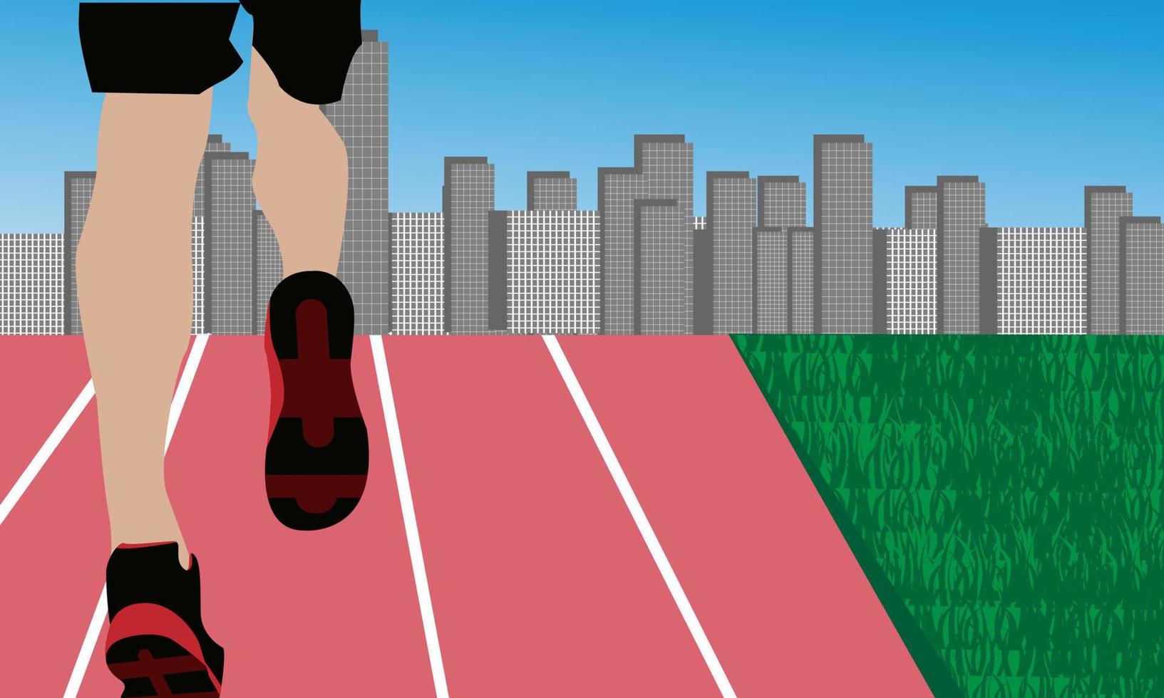 fondo de maratón de la ciudad de nueva york, adecuado para usar con temas similares vector