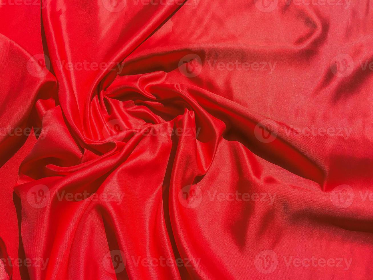 Red fabric texture for backgroundwith coy space. Valentines Day or Christmas Day wallpaper design photo