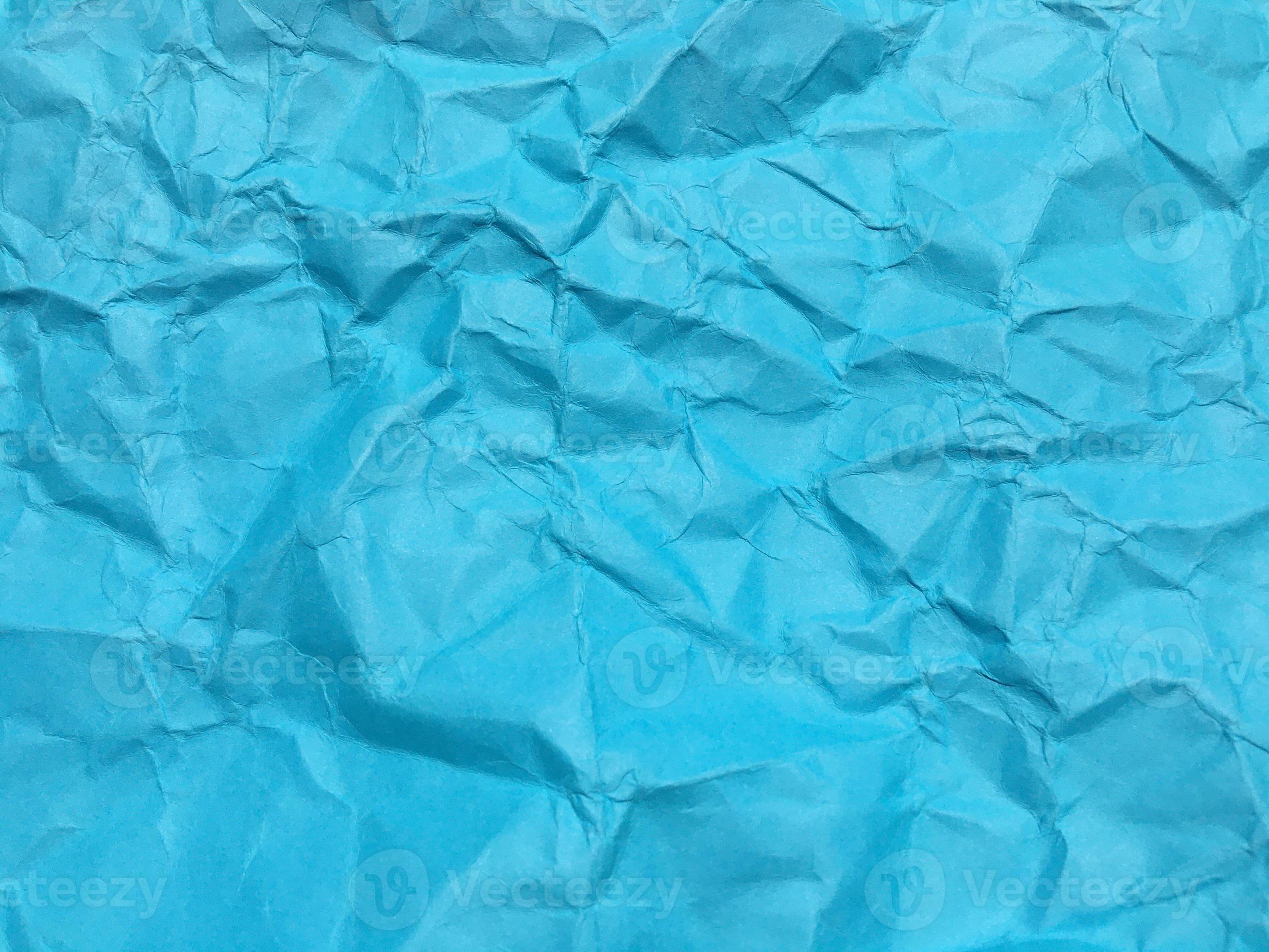 Premium Photo  Trendy paper texture crumpled paper in light blue color