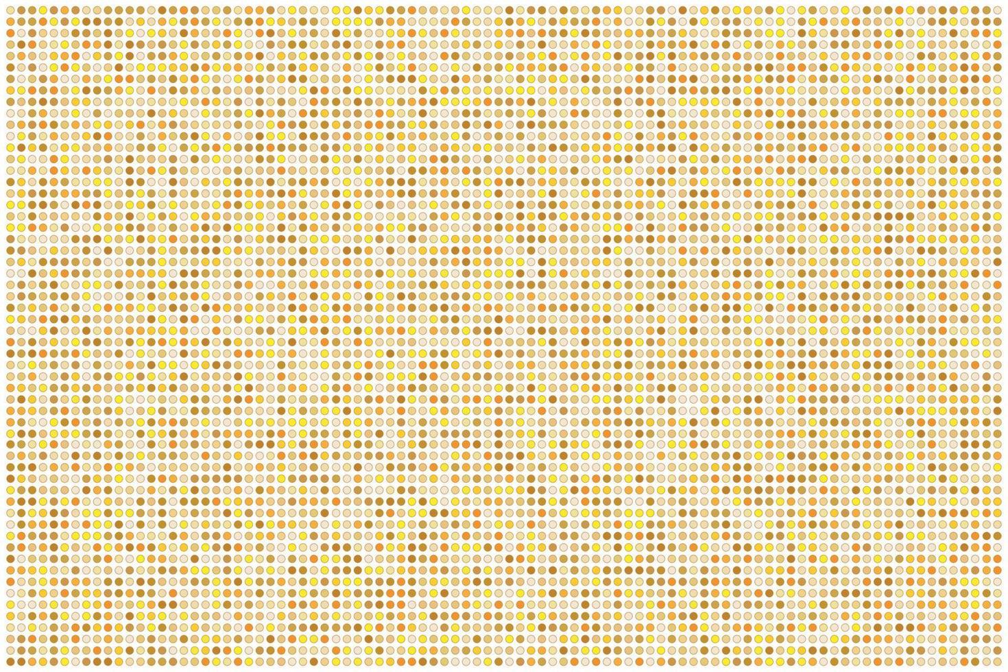 small golden dots background for textures vector